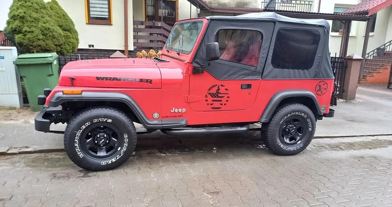 Jeep Wrangler cena 56000 przebieg: 190000, rok produkcji 1995 z Puławy małe 137